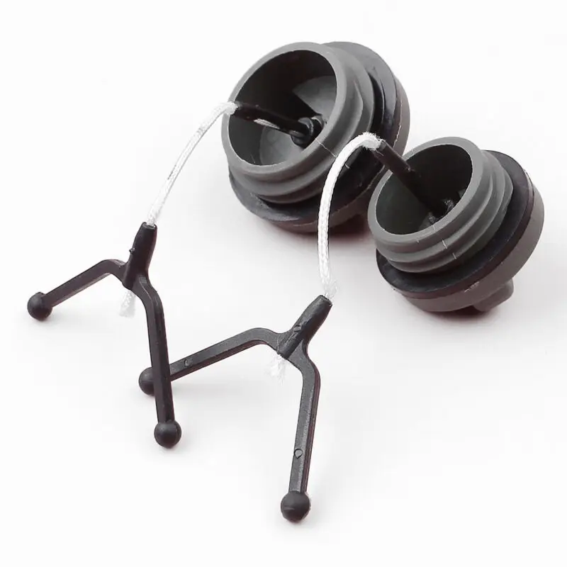 

2 Pieces Replace Replacement Fuel Oil Cap Covers Set For Husqvarna 61 66 266 268 272 Chainsaw 501626602 Tool Parts