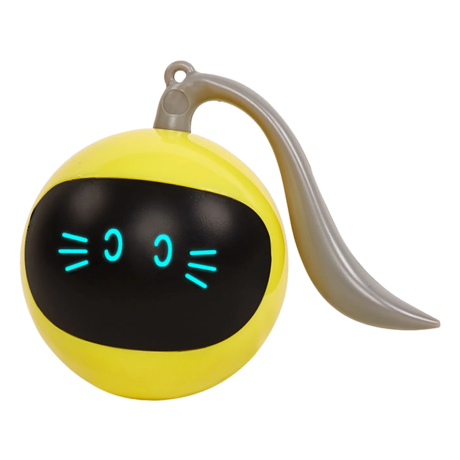 

Умный светодиодный светильник для дома, USB-зарядка, автоматический вращающийся мяч для кошек из АБС-пластика, с сумкой для хранения, Забавны...