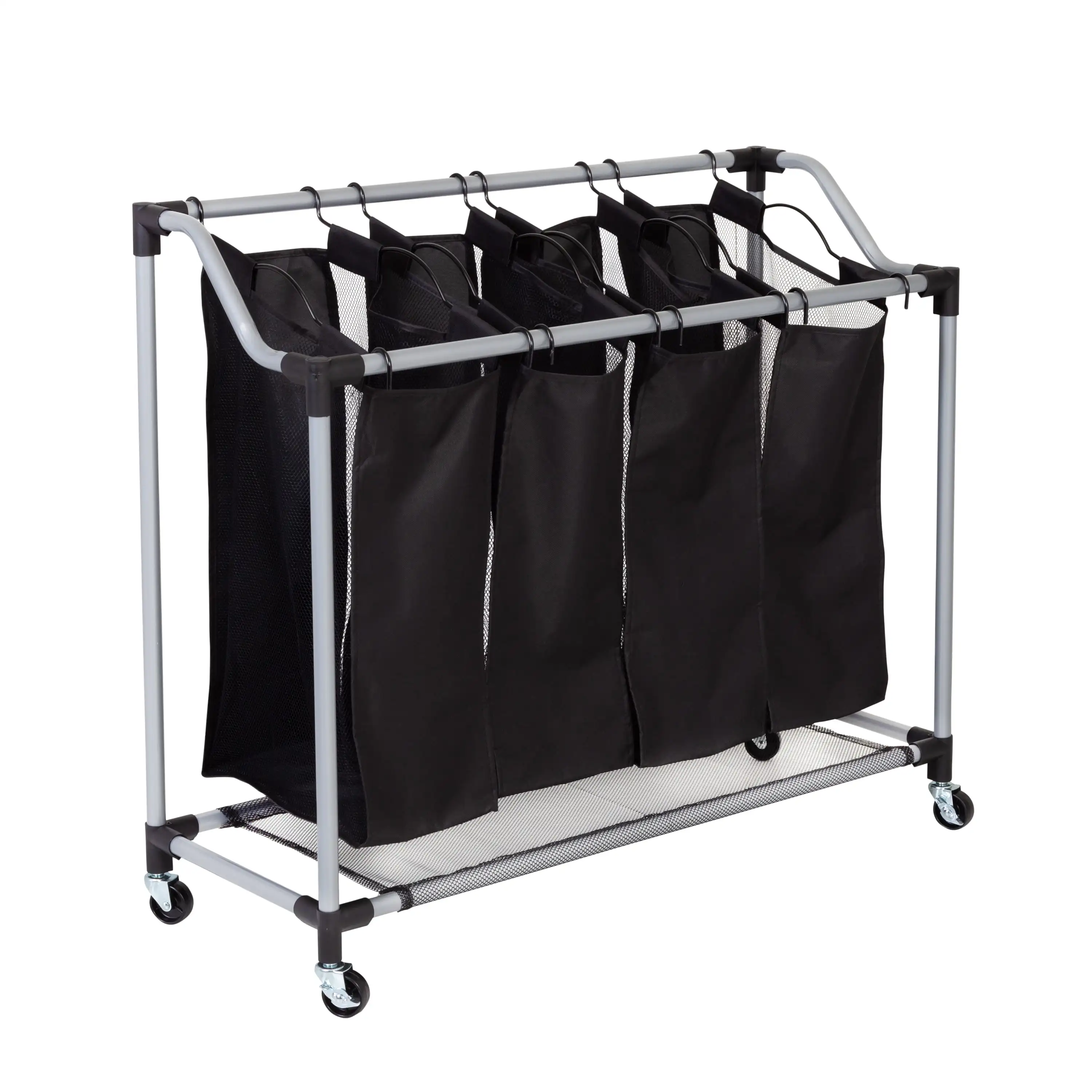 

Honey Can Do Deluxe Quad Laundry Sorter, Mesh Bags
