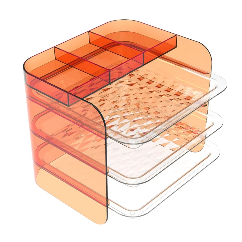 

Ящик для хранения косметики, витрина для украшений, кухонная многофункциональная боковая тарелка