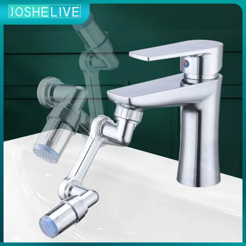 

Water Saving Bubble Nozzle Faucet Splash-proof Nozzle Bubbler Wash Basin 720 Degrees Rotatable 1080 ° Rotary Faucet Extender