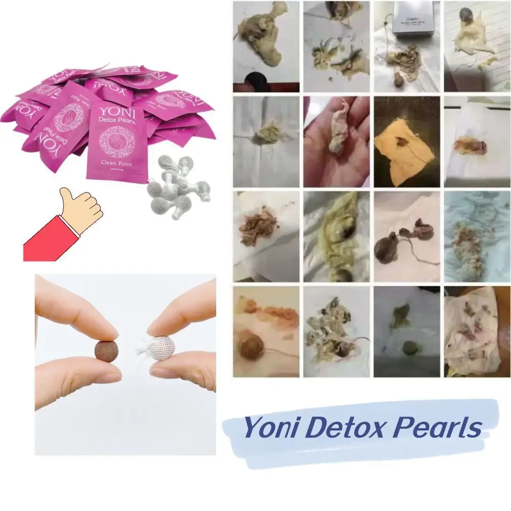 

10PCS Women Yoni Detox Pearls Vaginal Cleansing Treatment Yoni Steam Clean Point Tampon Female Vagina Care