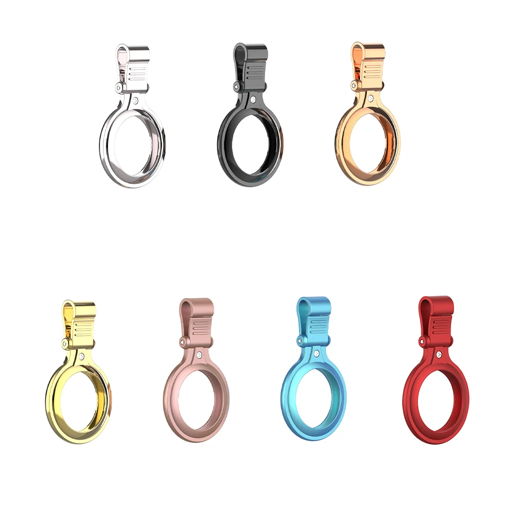 

Металлический защитный чехол с брелоком для Apple Airtag, ударопрочный противоударный чехол с защитой от царапин и падения, защитный чехол для ...