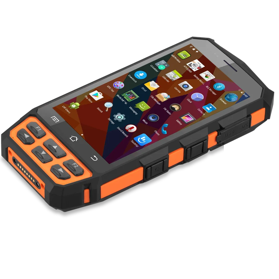 Android 7 0 мобильный компьютер 1D 2D считыватель штрих-кодов 4G NFC портативный терминал