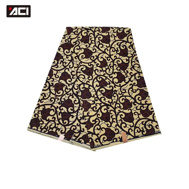 

ACI, оптовая продажа, африканская вощеная ткань принтом, 100% хлопчатобумажные африканские ткани, настоящий воск, настоящая мягкая искусственн...