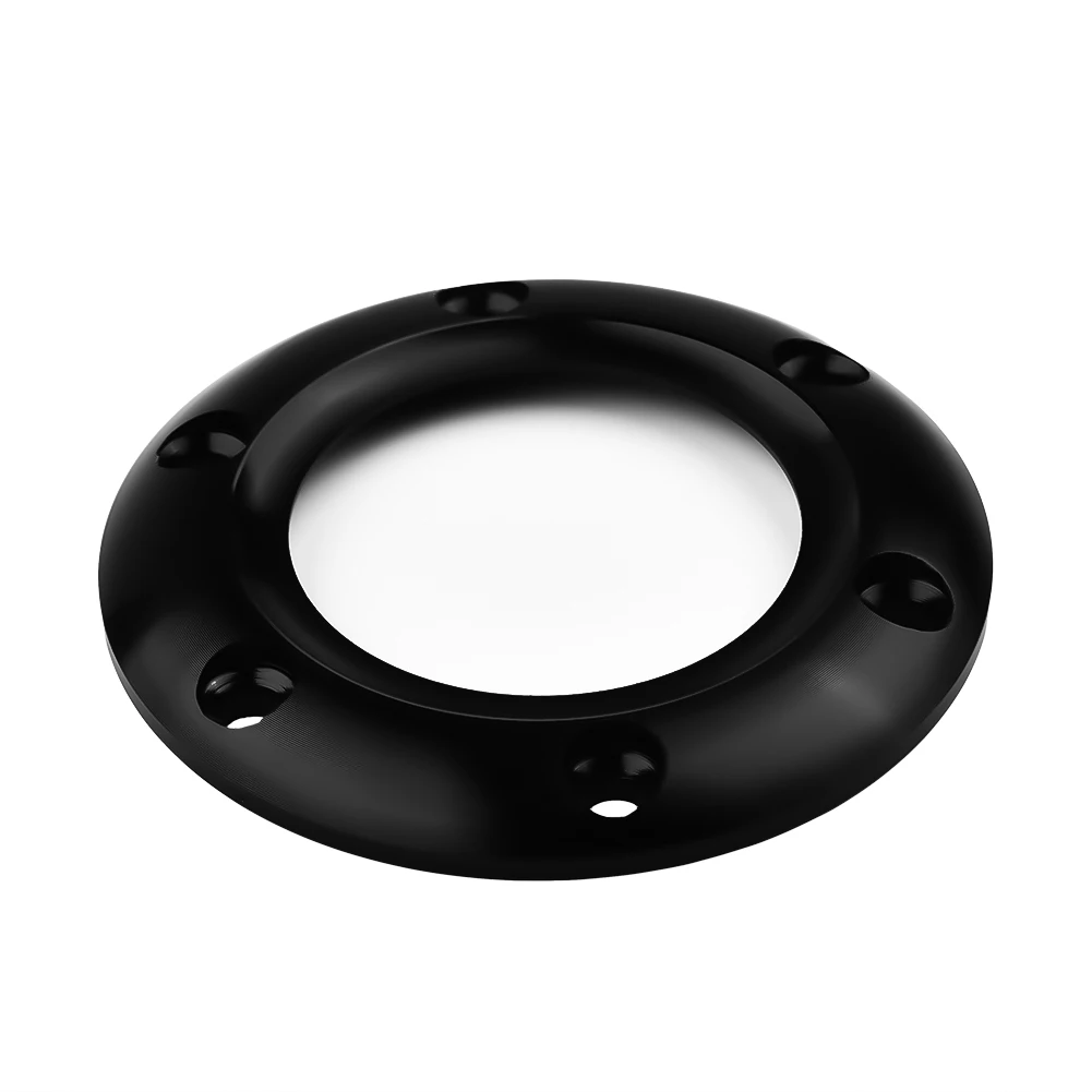 

1 PC Car Styling Steering Wheel 6 Holes Fastening Ring Adapter Ring Interior Parts Black Suitable For MOMO/NRG 121810-01B