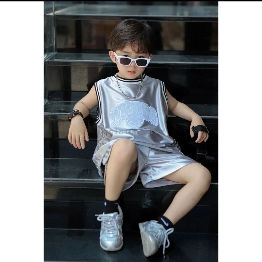 Комплект спортивной баскетбольной униформы в американском стиле для мальчиков