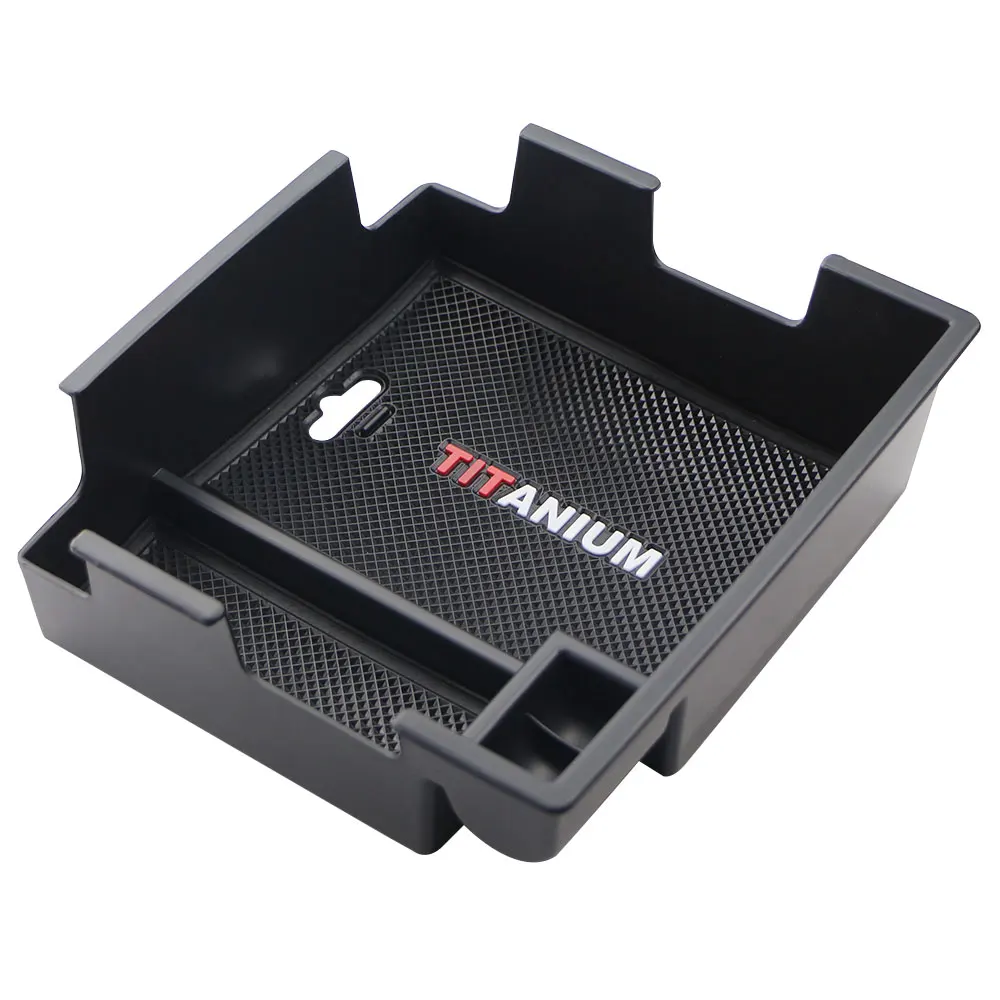 

ABS Car Center Console Armrest Storage Box for Ford Everest 2016-2022 Stowing Organizer Tray Case Container Accessories