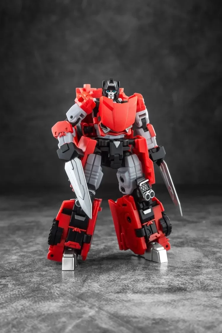 InStock Transformation Sideswipe Iron Factory IF EX-73 Wind and Fire Instant Flame Rider Фигурка Игрушка Подарочная