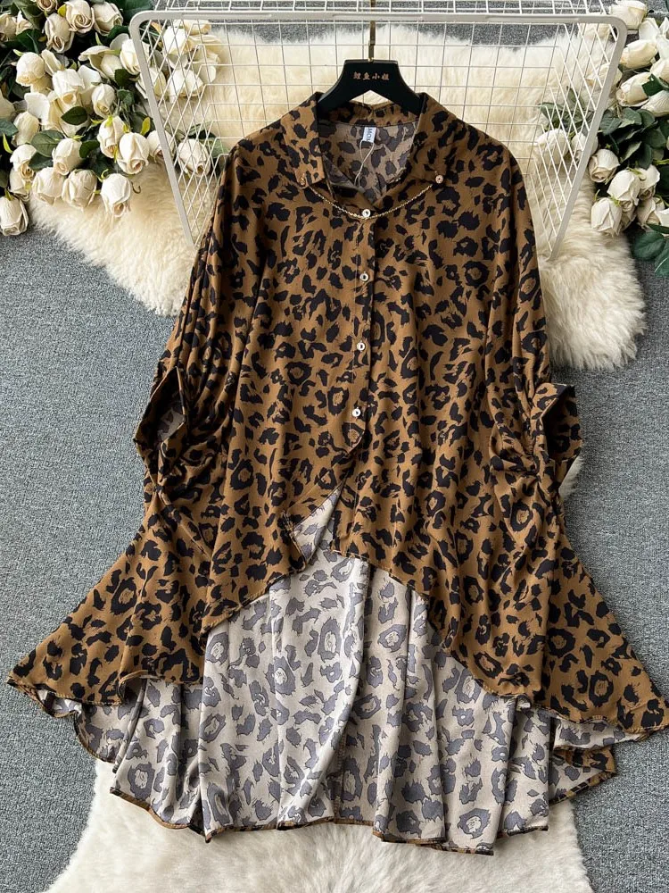 Винтажный элегантный женский комплект из 2 предметов нестандартная рубашка с