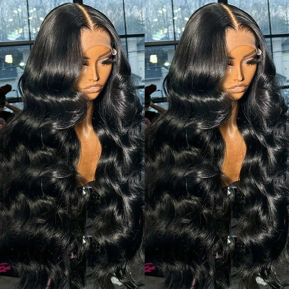 

13x4 Body Wave Lace Front Wig Pre Plucked 40 Inch 360 Full Lace Wig 13x6 Hd Transparent Lace Frontal Wigs For Women Human Hair