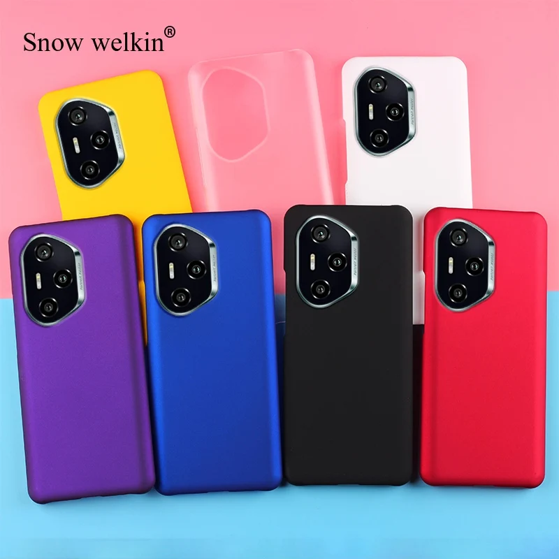 Для Honor 300 Pro новый разноцветный прорезиненный матовый жесткий пластиковый чехол