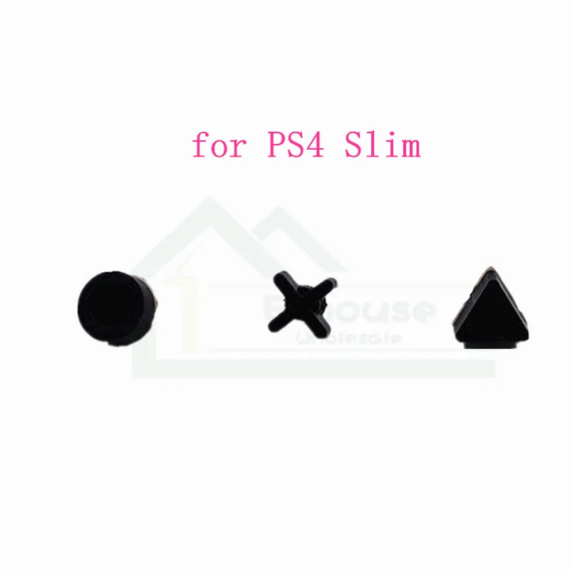 Силиконовые резиновые накладки на ножки для PS4 Slim Pro сменная Крышка PS 4 1000 1100