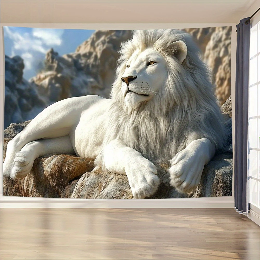 

Гобелен Majestic White Lion