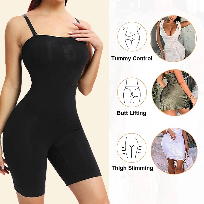 Full Body Shaper for Women Tummy Control Shapewear Waist Trainer  Compression Girdle Thigh Slimmer Bodysuit for Women Under Dress