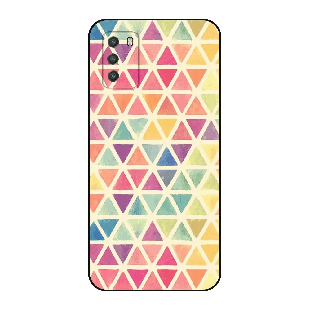 Дешевый мужской бампер для Xiaomi Poco M3 6 53 дюйма черный красивый Премиальный