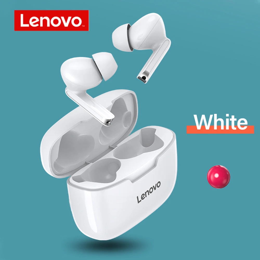 Фото Оригинальные наушники Lenovo XT90 TWS 5,0 Bluetooth arphone спортивные водонепроницаемые беспроводные наушники с микрофоном гарнитура с шумоподавлением №2