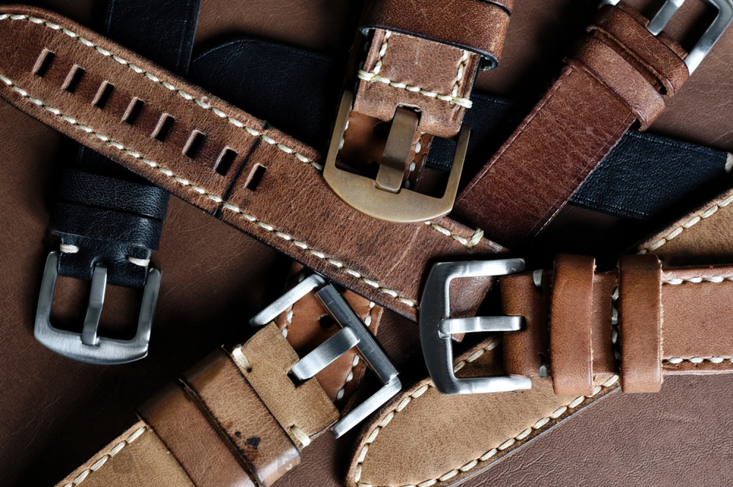 leather watch band strap compatible with all model King S-e-i-k-o SPB279 SJE087 SPB291 SPB281 SPB283 SPB287 SPB285 enlarge