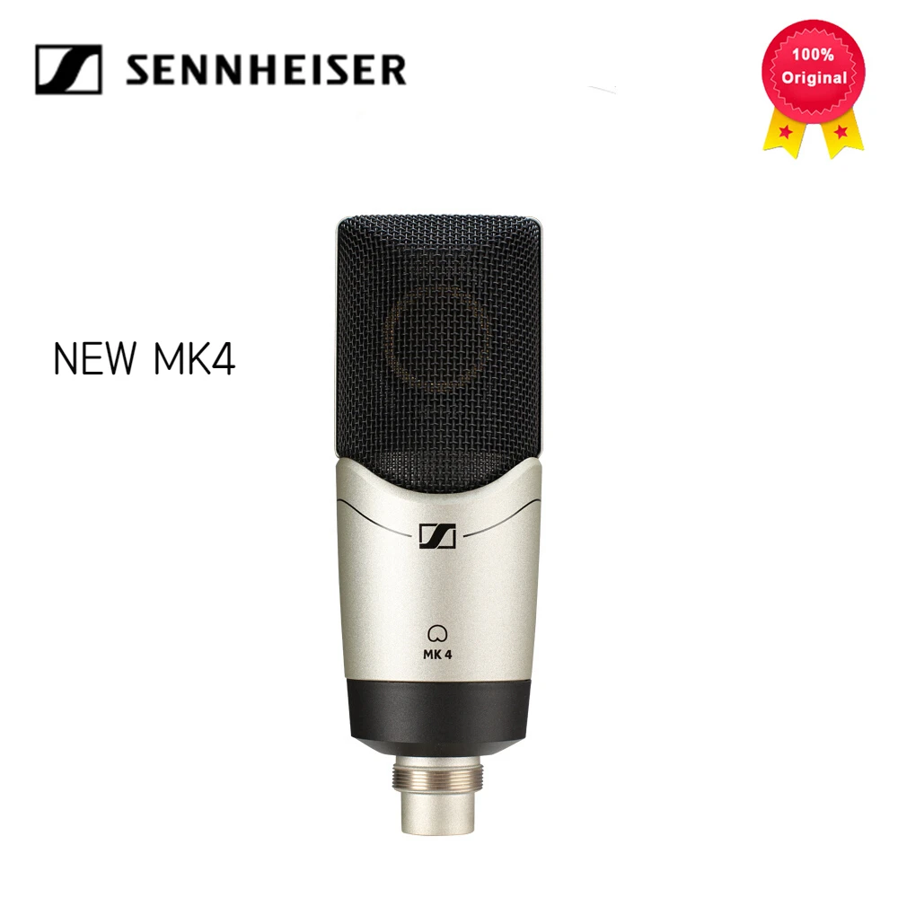 Диафрагма для Sennheiser MK4, профессиональный конденсаторный микрофон для прямой трансляции, студийный подвесной микрофон для пения, проводной ...