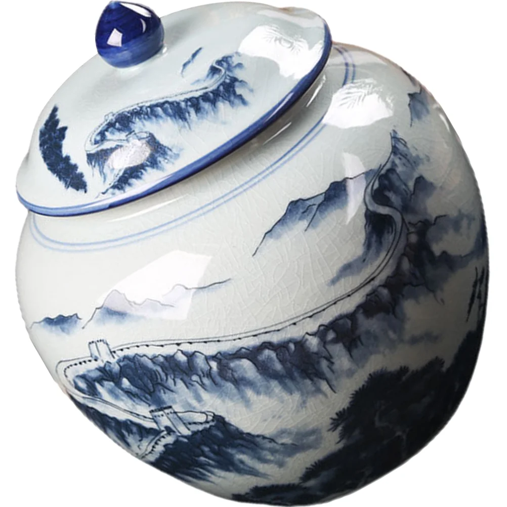 

Airtight Coffee Container Candy Sugar Holder Dried Candy Container Case Candy Jar Ceramic Sugar Holder Snack Holder