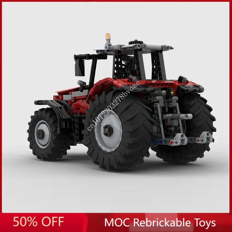 1137 шт. высокотехнологичный комбайн MOC модель грузовика строительные блоки