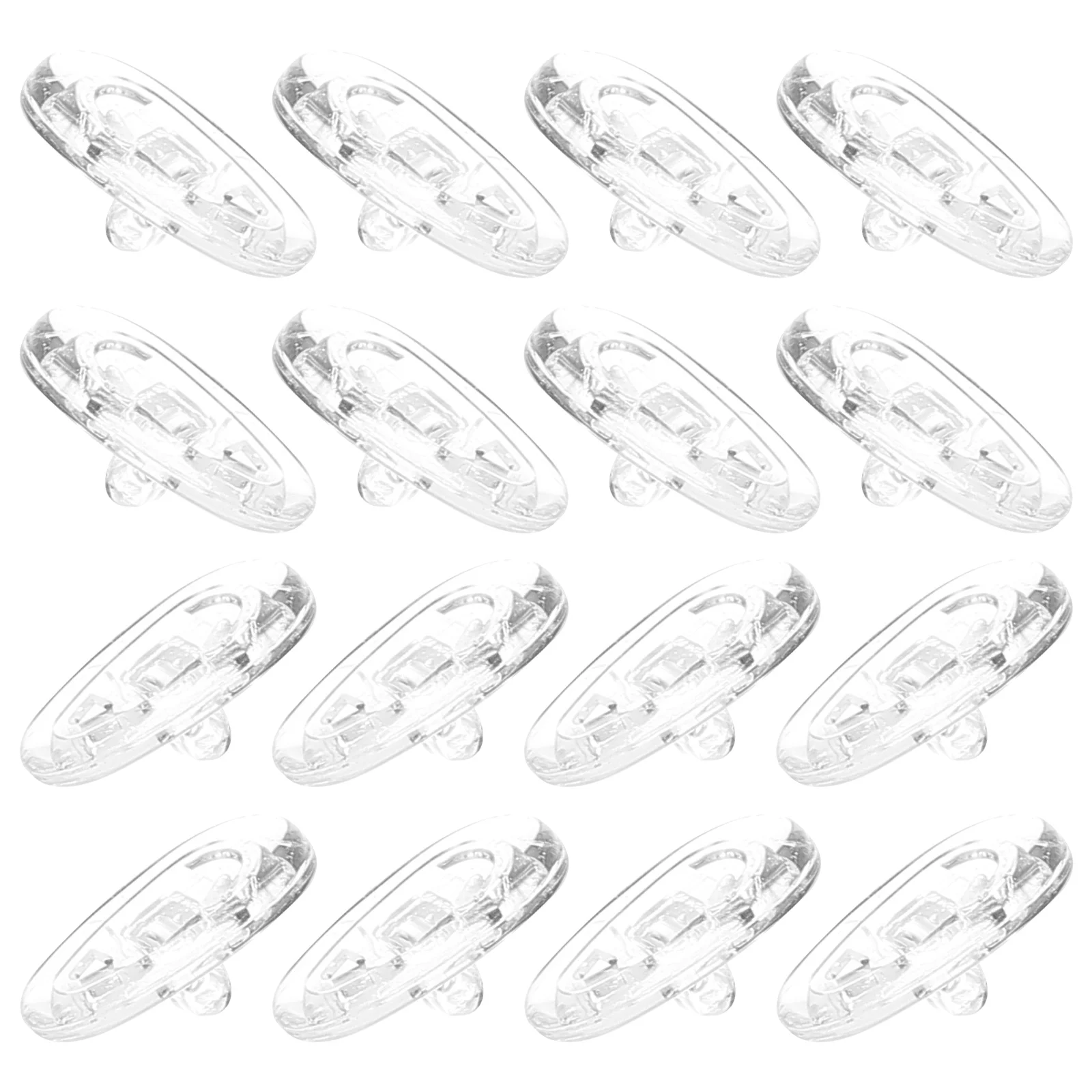 

20 Pairs Cushion Glasses Silicone Nose Pads Sunglasses Guard Silica Gel Eye Replacement Kit