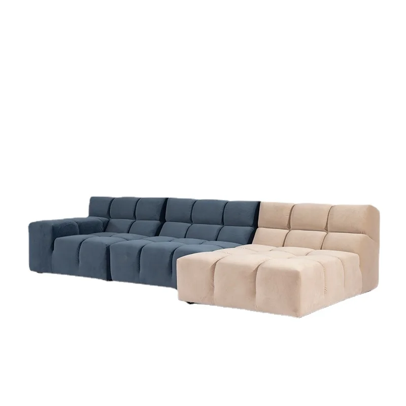 

U-BEST дизайнерский модульный угловой диван, современный тканевый бархатный L-образный кожаный диван для гостиной