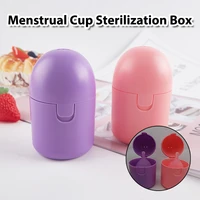 menstrual cup disinfection storage box leak proof lady women menstrual period cup storage bag period cup case feminine hygiene