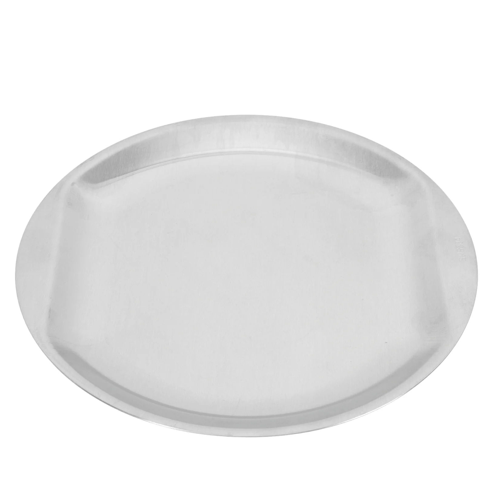 

1Pc Korean Stainless Food Plate Pizza Tray Meat Snack Fruit Storage Plate