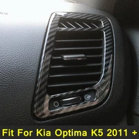 car styling central air conditioning ac vent outlet cover trim 4 pcs set for kia optima k5 2011 2015 interior accessories