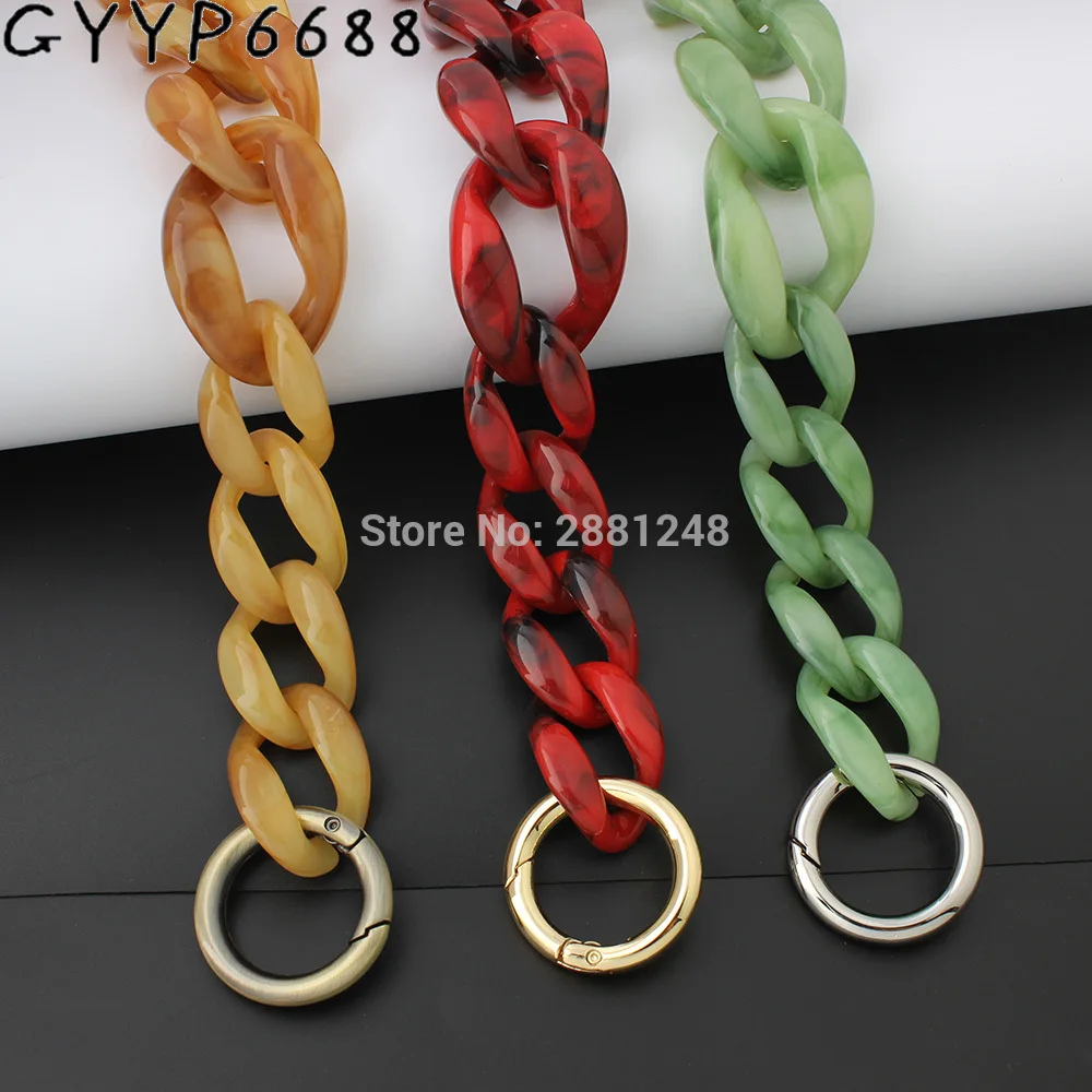 

60 см сумка с короткой цепочкой, сменная ручная переноска, diy материал, акриловая смола, сумка, аксессуары для цепи, ручная накладная, купить с...