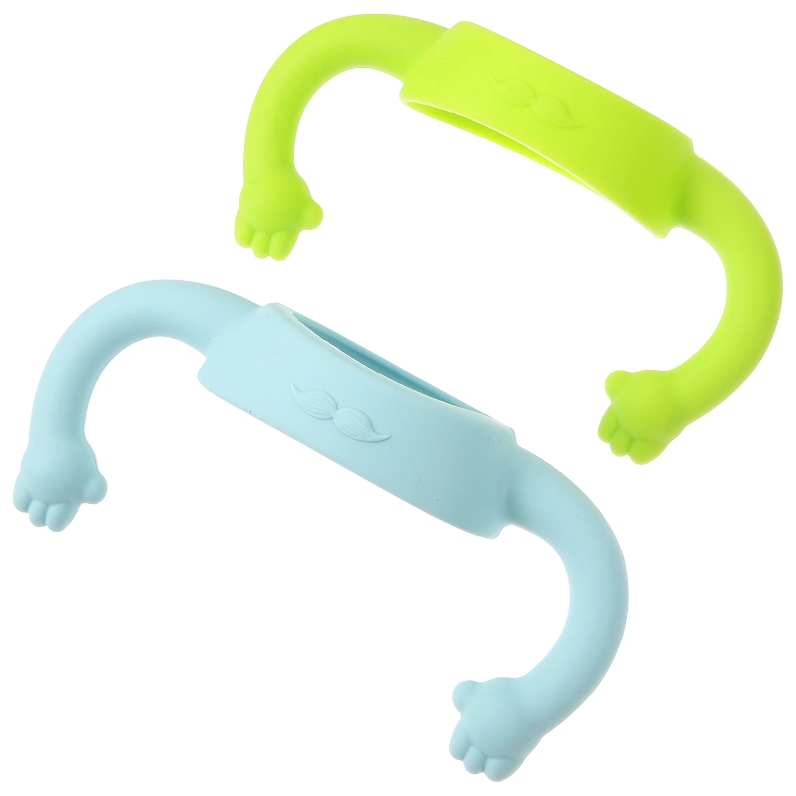

2 шт., силиконовые ручки для детской бутылки