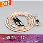 16-жильный посеребренный кабель для наушников LN006400 XLR 3,5 мм 2,5 мм 4,4 мм