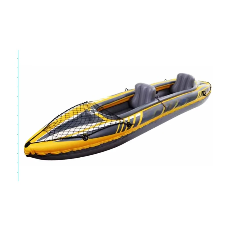 Фото Производство оптовой продажи Zray двойное надувное каноэ 350 см * 78 см * 52 см рыбная лодка ПВХ надувной каяк для 2 человек №1