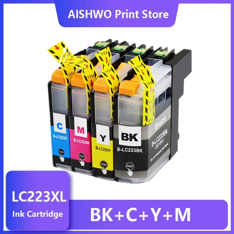 

ASW For Brother ink cartridge LC223 DCP-J4120DW J562DW MFC-J5320DW J880DW J5620DW J680DW J4625DW J5720DW J4420DW J4620DW J4625DW