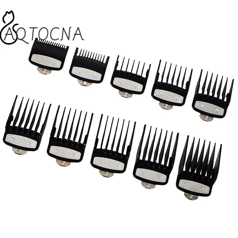 

10 шт./набор, направляющие для машинки для стрижки волос, 1,5/3/4, 5/6/10/13/16/19/22/25 мм