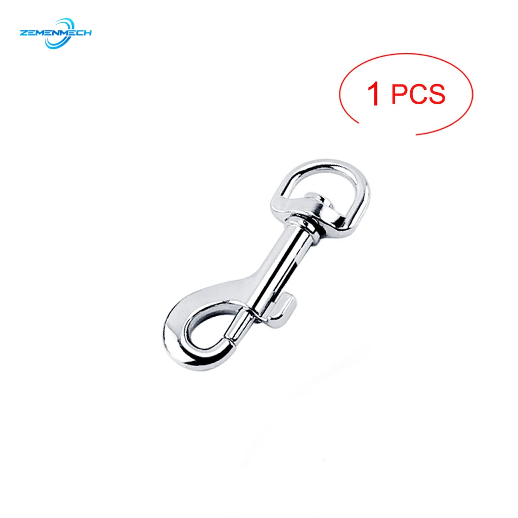 

Zinc Alloy Eye Bolt Dog Rustproof Buckle Swivel Snap Hook Dive Single Ended Clip for Spring Pet Buckle Pet Leashes Chains Sports