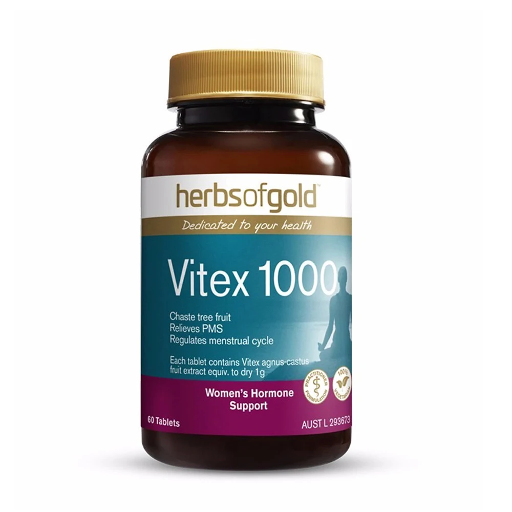 

VITEX 1000 Chaste tree fruit vitex fruit BALANCE HORM ONES Relieves PMS Regulates menstrual cycle Ovarian Care 60 Tabs/bottle