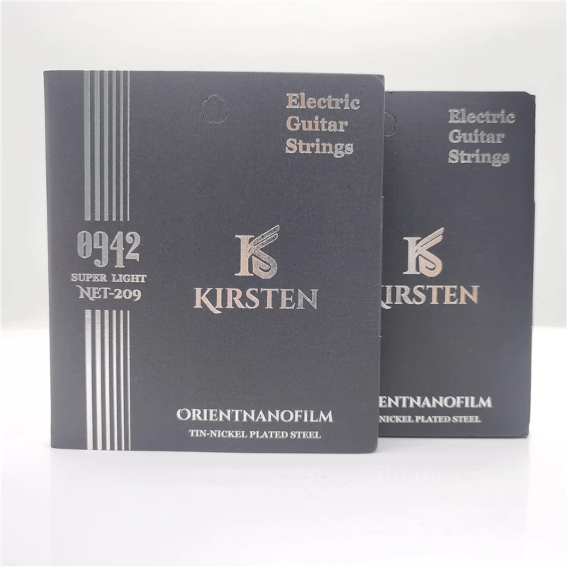2 Sets/ pack High Quality Professional Electric Guitar Strings Orientnanofilm Nickel Plated Steel Coating Strings Super Light