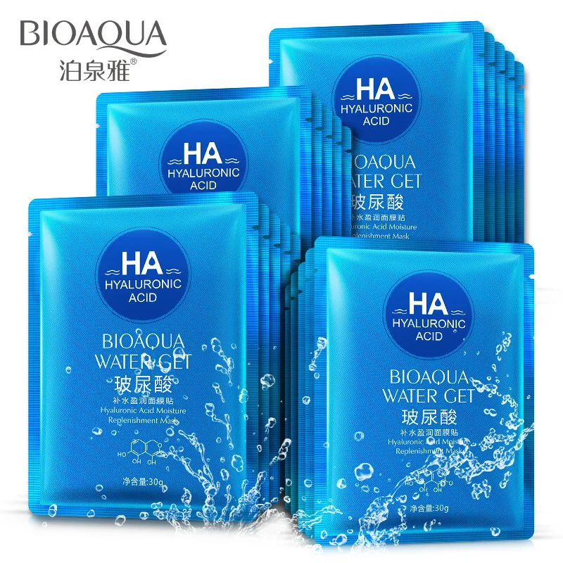 

BIOAQUA Hyaluronic acid essence moisturizing moisturizing mask stickers moisturizing moisturizing skin care products