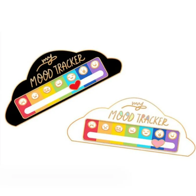

My Social Power Brooch Creative Feeling Expression Management Rotatable Emotion Management Brooch