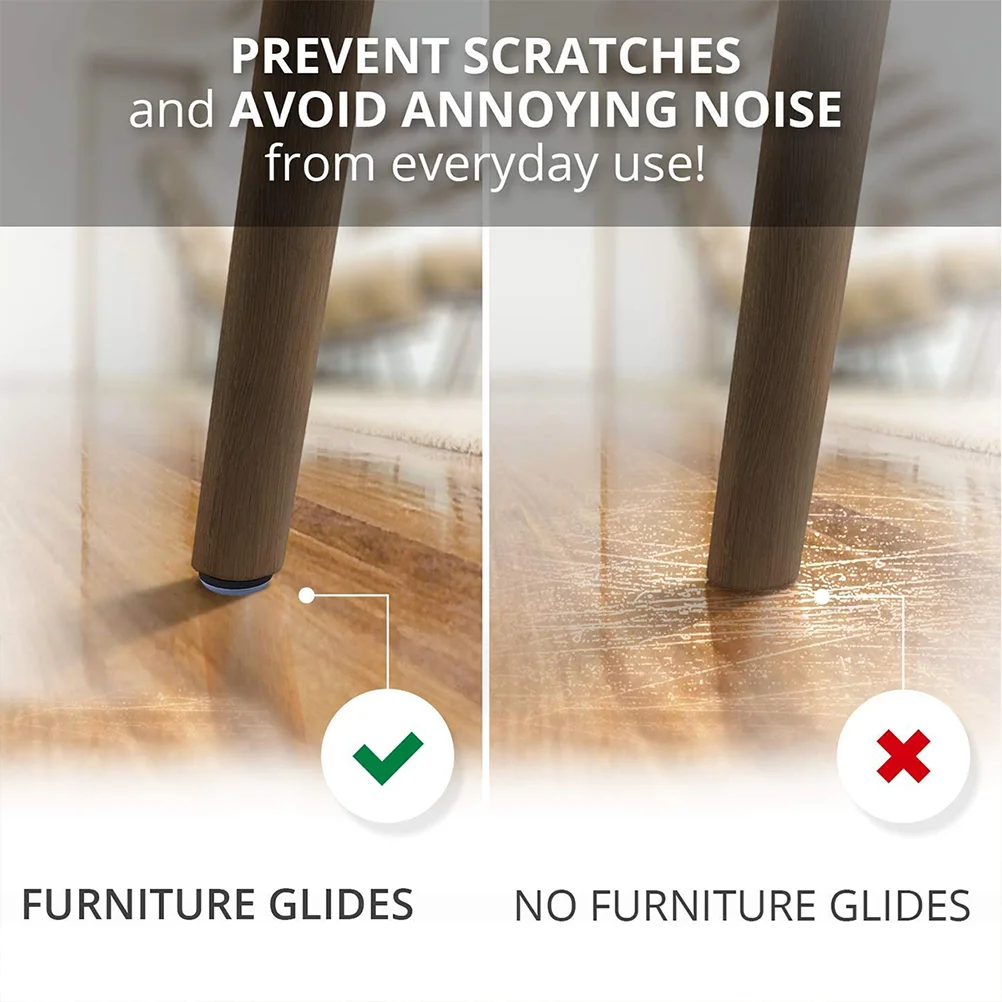 12 шт. насадки на ножки стула мебельные анкеры пол слайдер с гвоздями направляющие