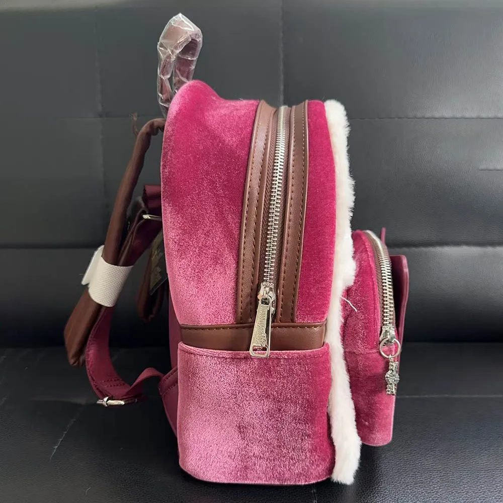 Loungefly Disney Красавица и чудовище плюшевый рюкзак принцессы Белль студенческий