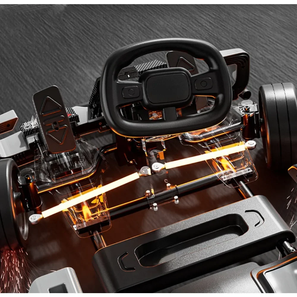 Карт взрослые могут ездить на высококачественном четырехколесном электрическом