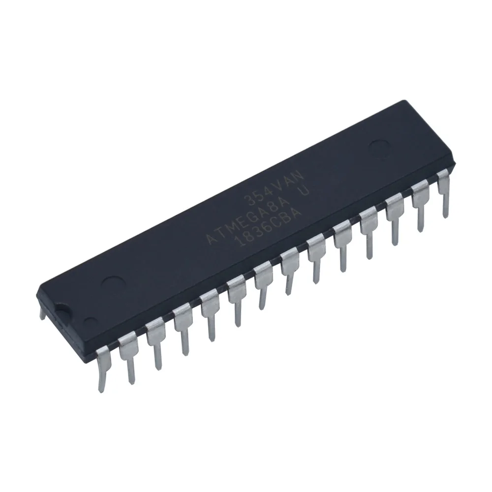 ATMEGA8A-PU ATMEGA8A MEGA8A DIP-28 8-битная с 8K байтами встроенная программируемая вспышка ATMEGA8 DIP