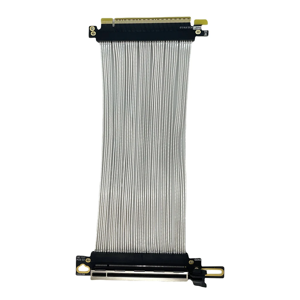 Кабель-удлинитель видеокарты PCIE 5.0 X16 GPU PCI-E 5.0 Gen5 64 ГБ\S ...