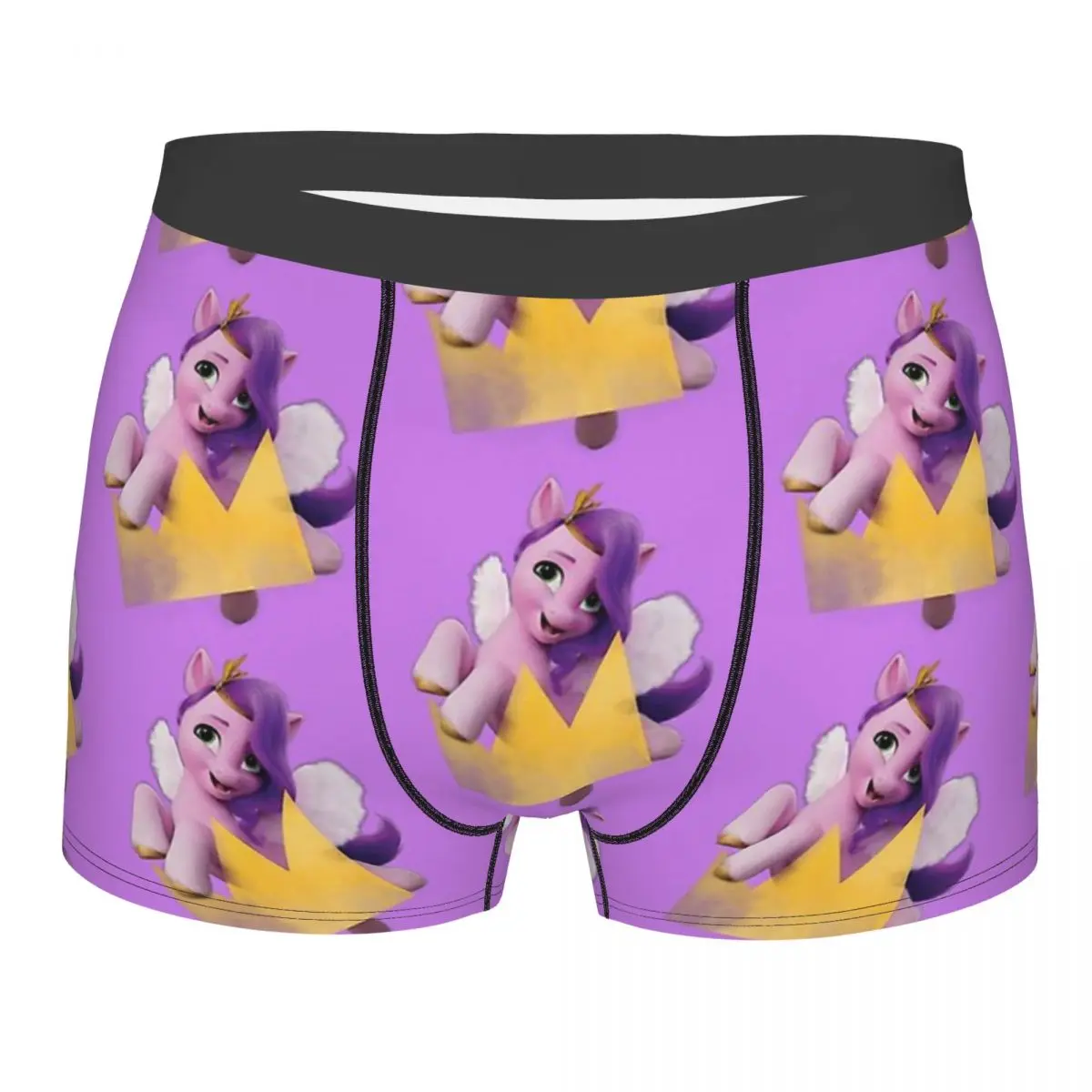 

Anime My Little Pony Friendship is Magic Pipp Petals Underpants Cotton Panties Man Underwear Ventilate Shorts Boxer Briefs