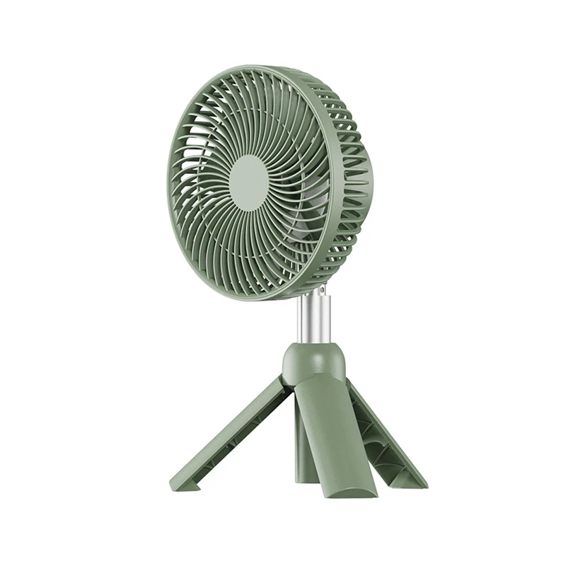 

Портативный походный вентилятор, перезаряжаемый электрический вентилятор, автоматическая встряхивающаяся головка, штатив, настольный вентилятор