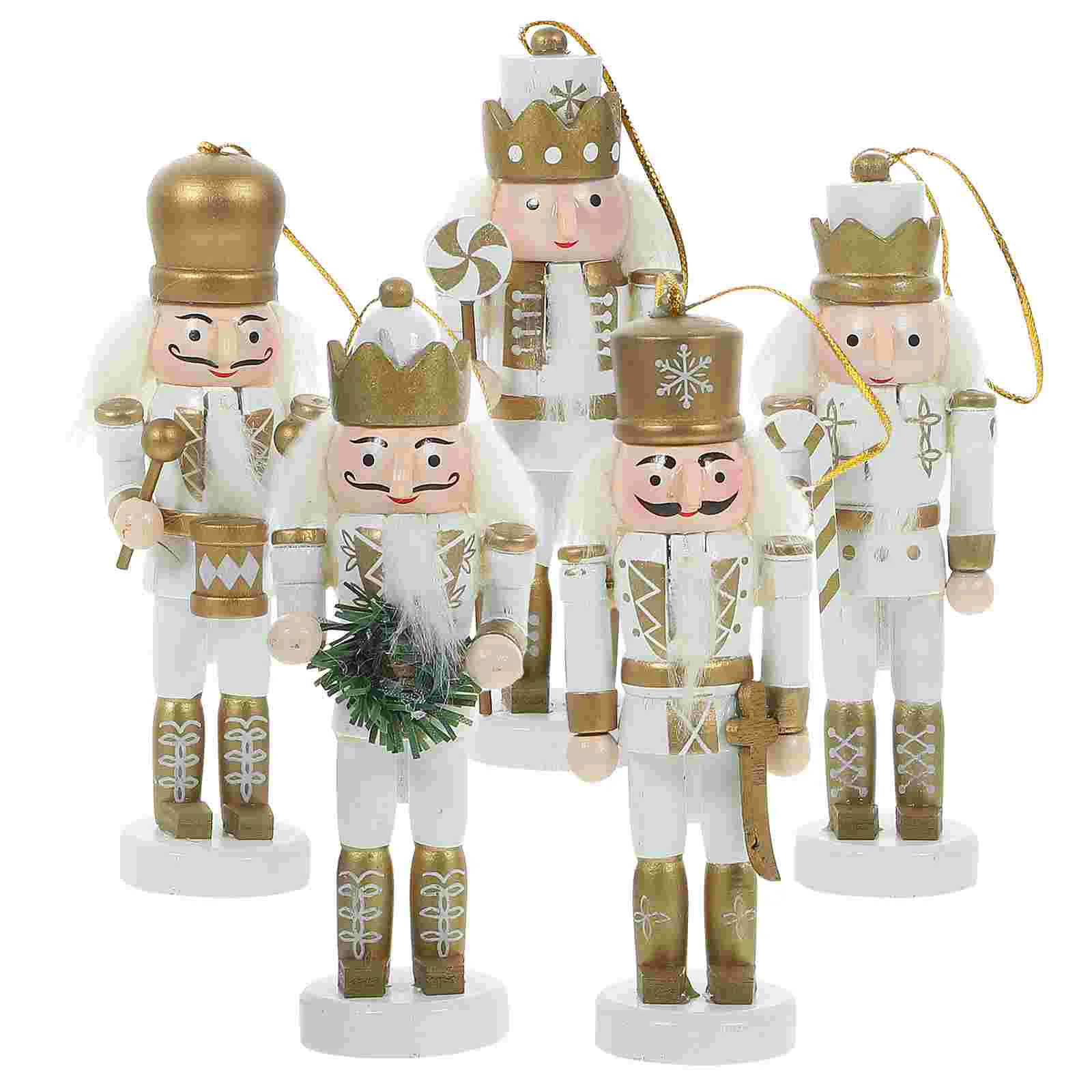 

Nutcracker Hanging Decoration Xmas Tree Nutcracker Soldier Ornament Wood Nutcracker Craft