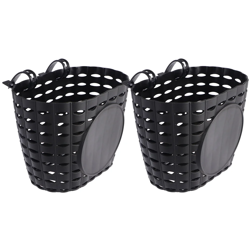 Basket Bike Fronthandlebarstorage Wicker Children Kids Womenaccessory Woven Cruiser Hand Rattan Baskets Girls Without